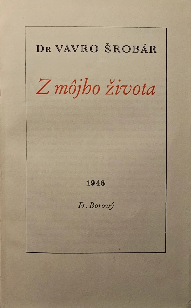 Z môjho života /s podpisom