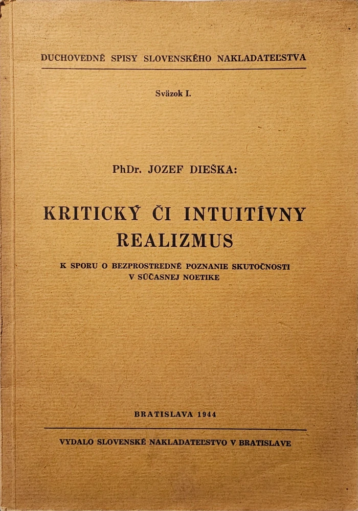 Kritický či intuitívny realizmus