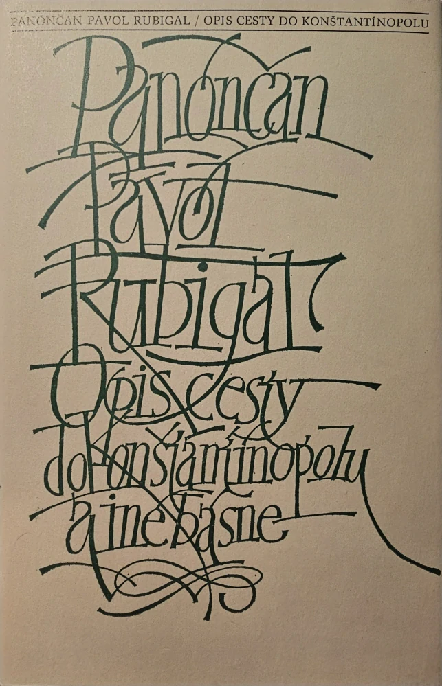 Opis cesty do Konštantínopolu a iné básne