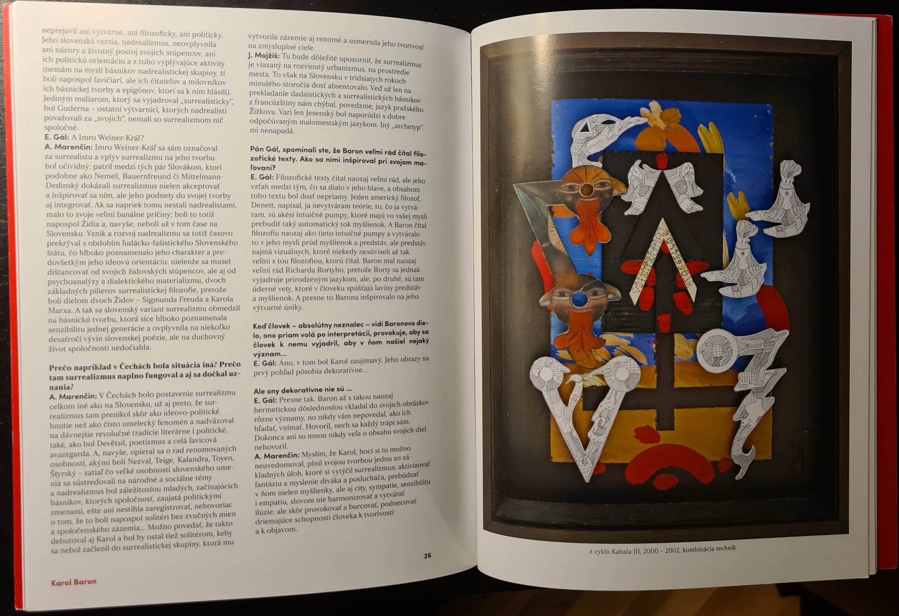 Karol Baron: Správa o kabale