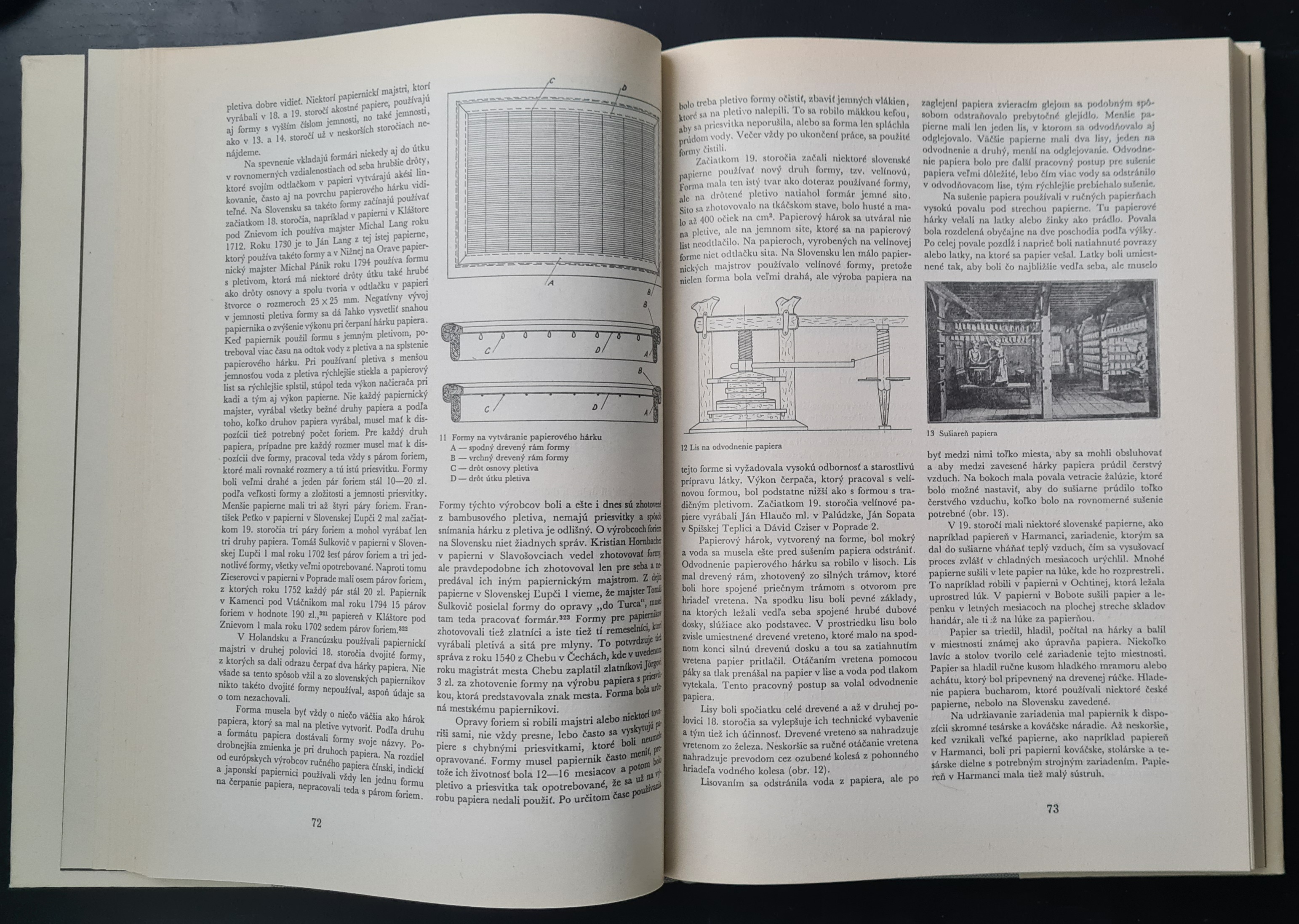 Dejiny ručnej výroby papiera na Slovensku
