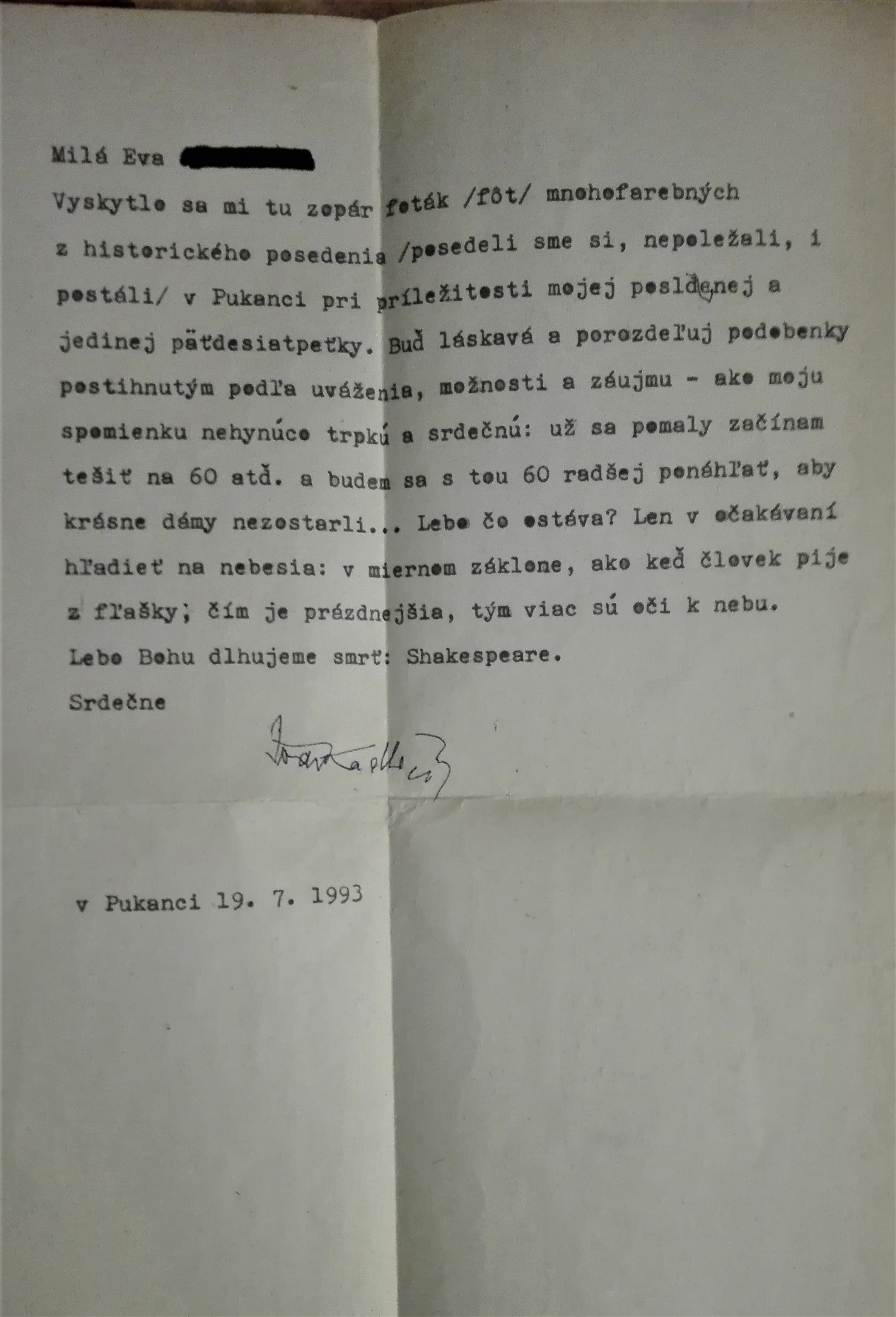 Rapsódie a miniatúry /s podpisom