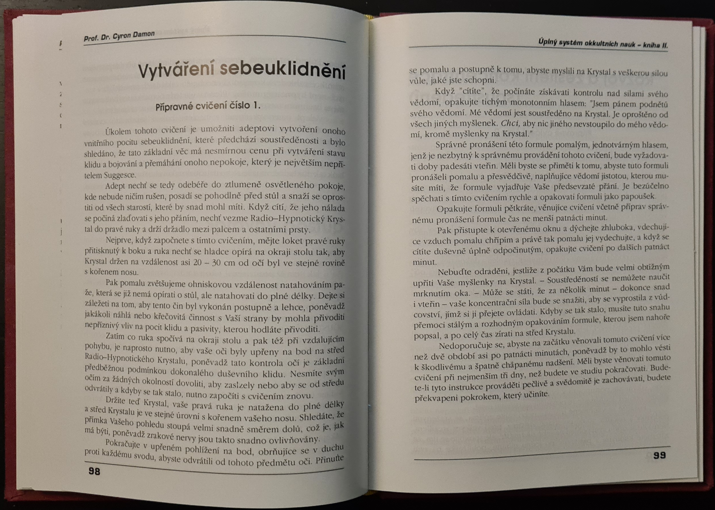 Úplný systém okkultních nauk (Kniha I.-II.)
