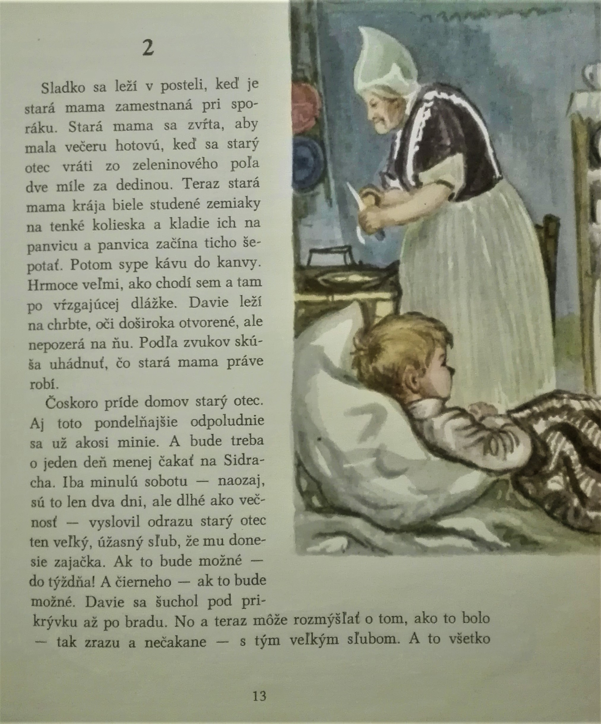 Sidrach príde o týždeň /s podpisom ilustrátora