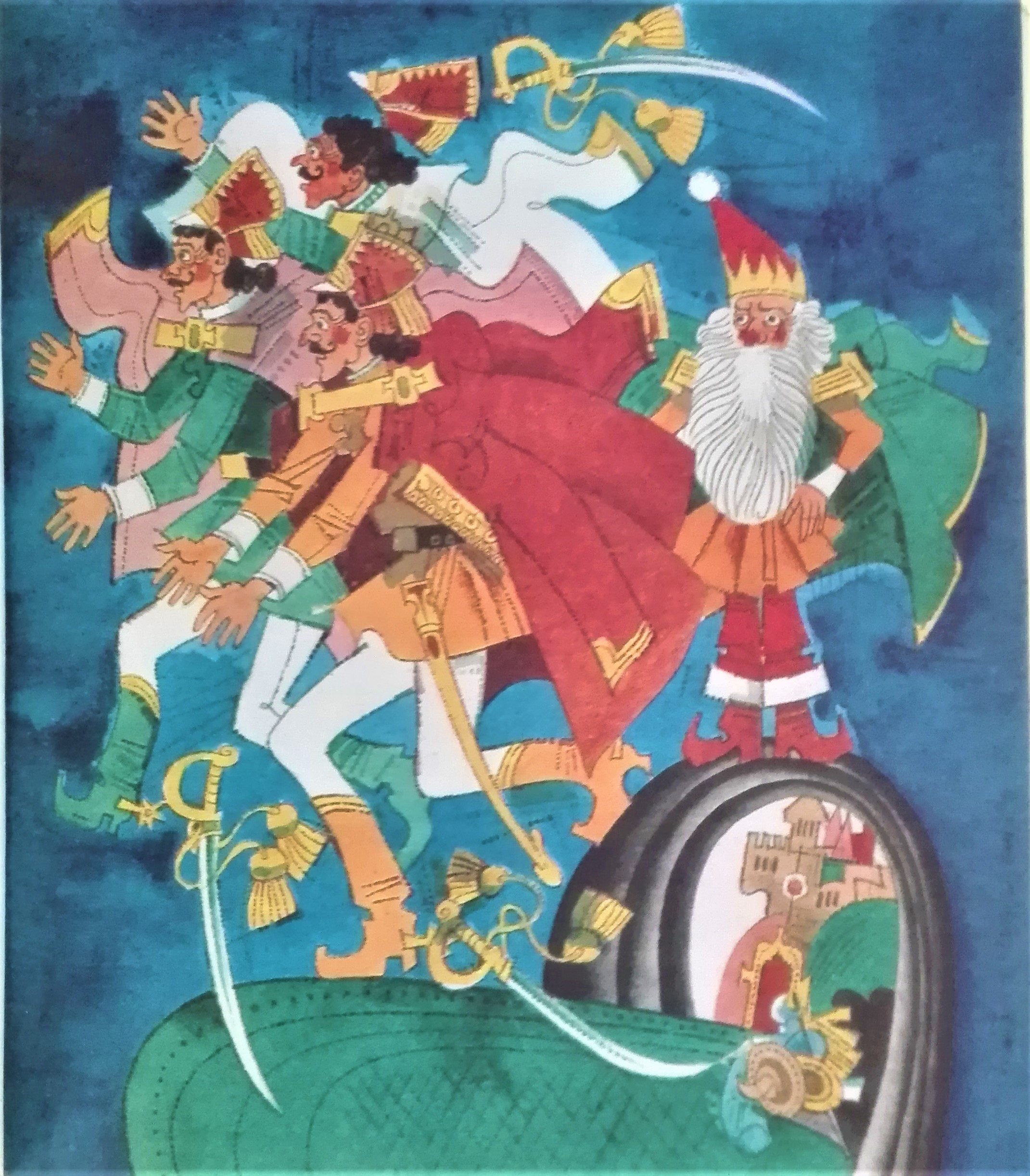 Skalný hrad na Kriváni /s podpisom