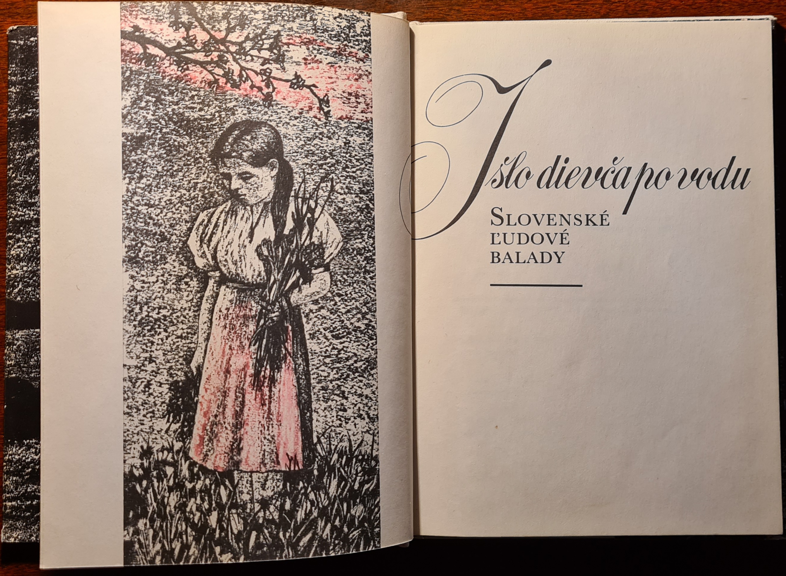 Išlo dievča po vodu (slovenské ľudové balady)