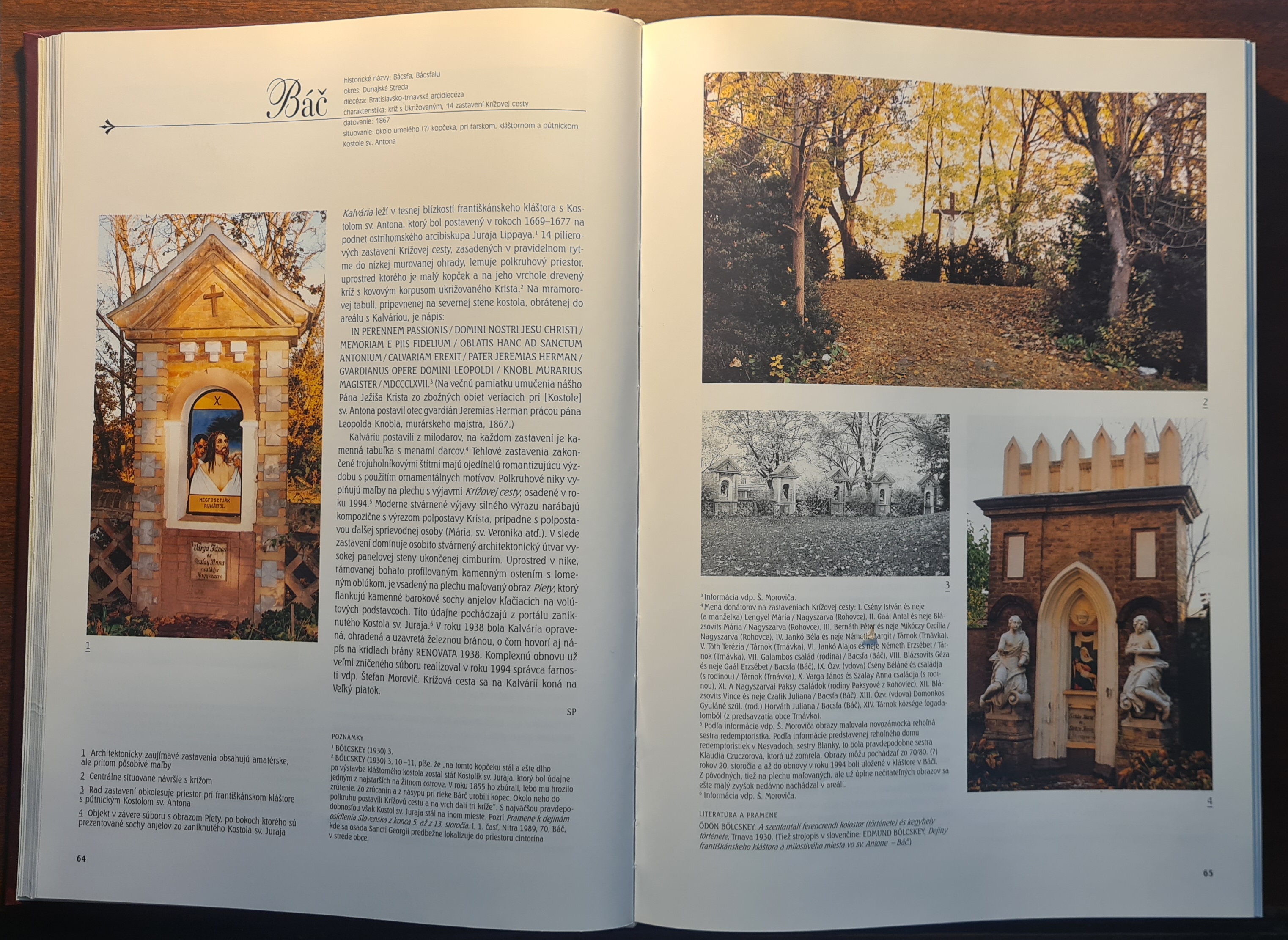 Kalvárie a krížové cesty na Slovensku /s podpisom