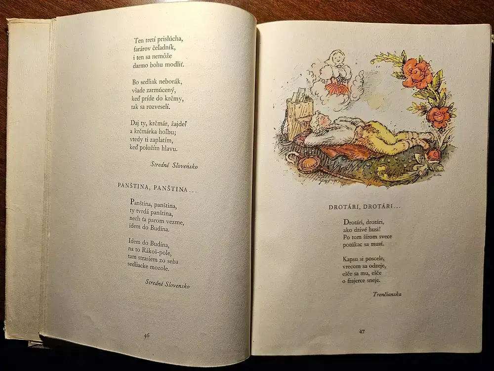 Perečko belavé, červený dolomán (Zborník zbojníckej a vojenskej ľudovej poézie) /s podpisom