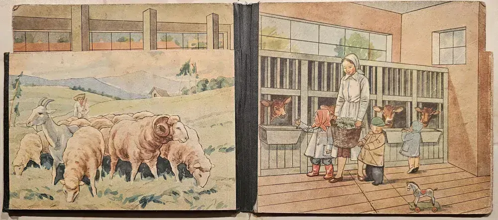 Náš dvor (vysekávané leporelo)