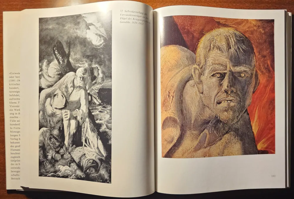 Otto Dix im Selbstbildnis