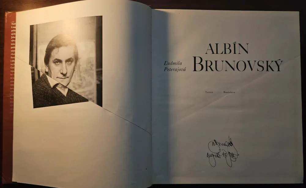 Albín Brunovský /s podpisom