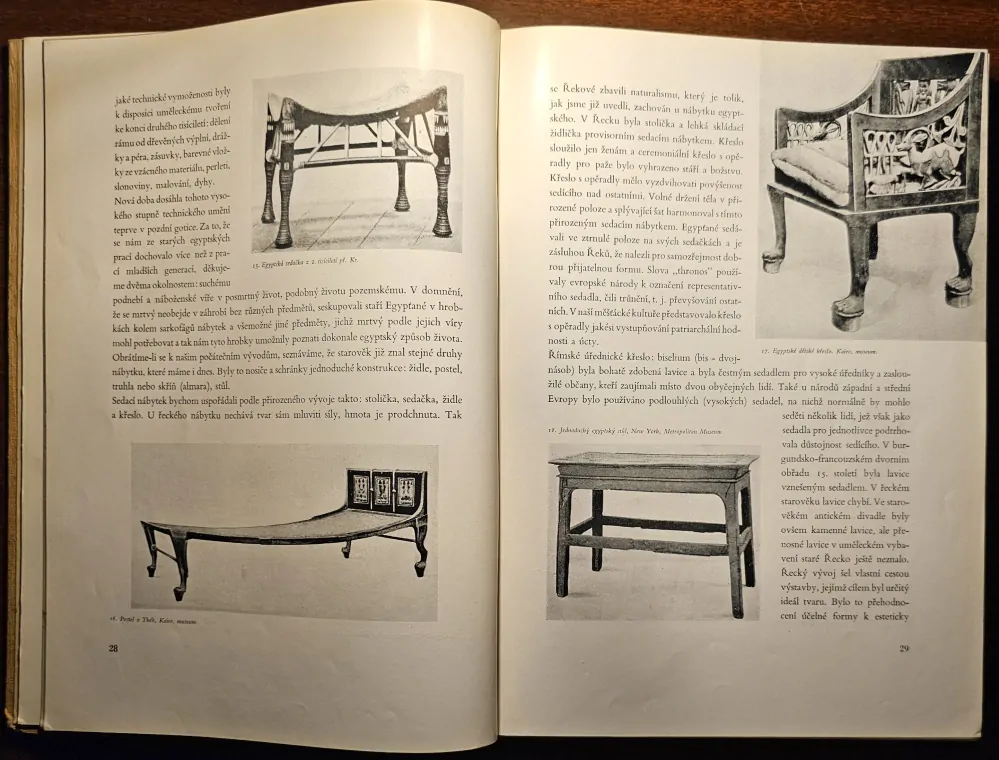 Dějiny nábytkového umění I. II. III. /komplet/