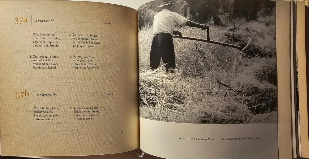 Žatevné a dožinkové piesne /s podpisom