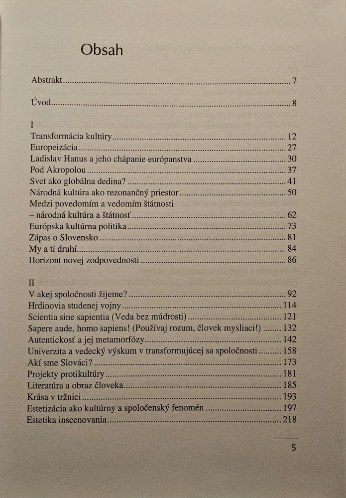 Národná kultúra ako rezonančný priestor