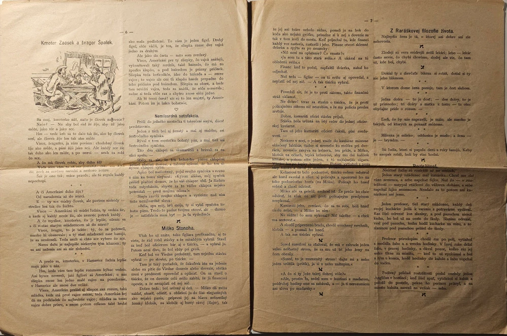 Rarášek – humoristicko-satirický mesačník k obveseleniu a zábave (ročník II. /číslo 20)