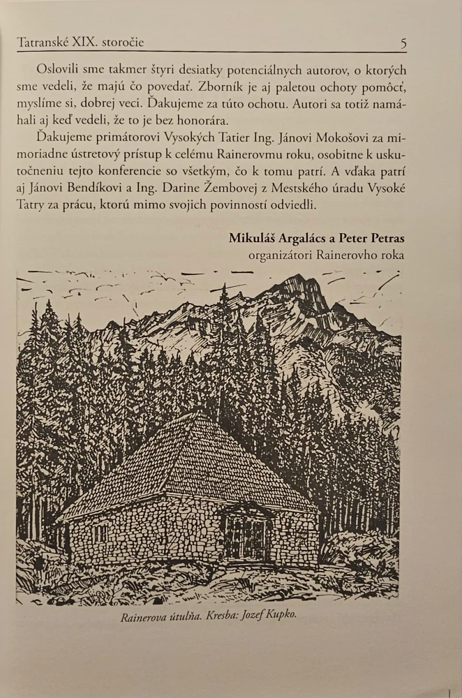 Tatranské XIX. storočie a jeho osobnosti