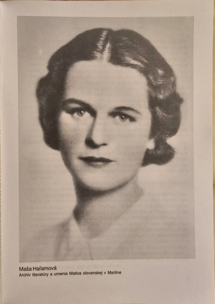 Maša Haľamová: Výber zo spomienok a vyznaní 