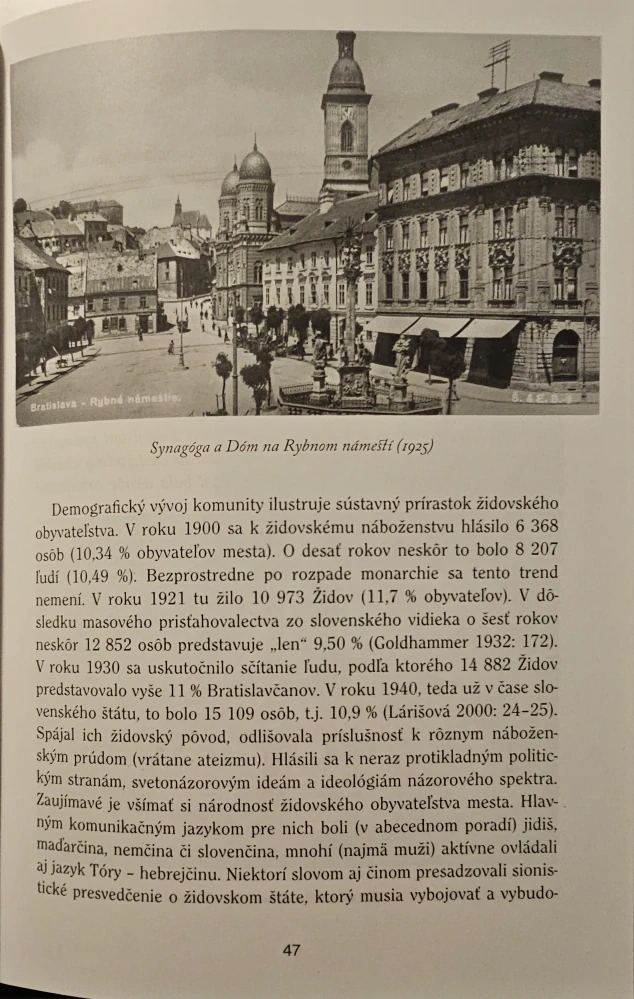 Mozaika židovskej Bratislavy