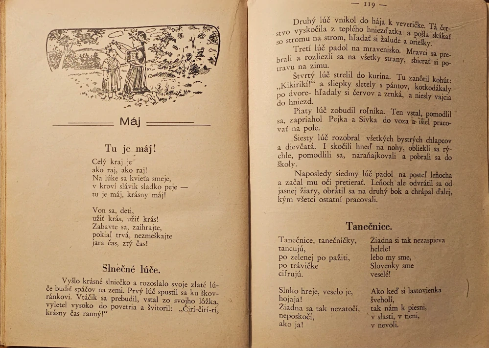 Púčky (Čítanka pre 2. ročník ľud. škôl)