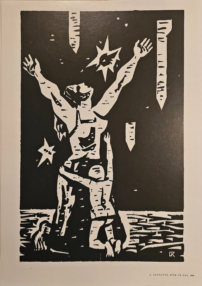 Dvanásť grafík Róberta Dúbravca