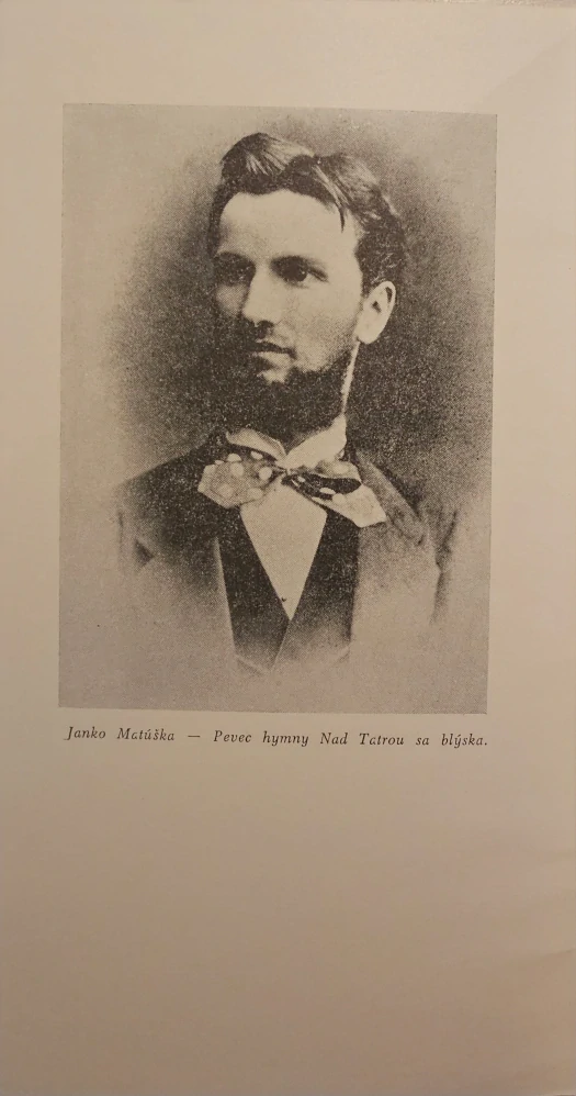 Janko Matúška /Pevec hymny 1821-1971/