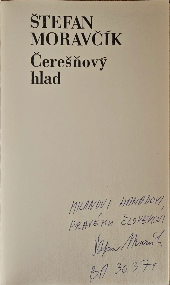 Čerešňový hlad /s podpisom