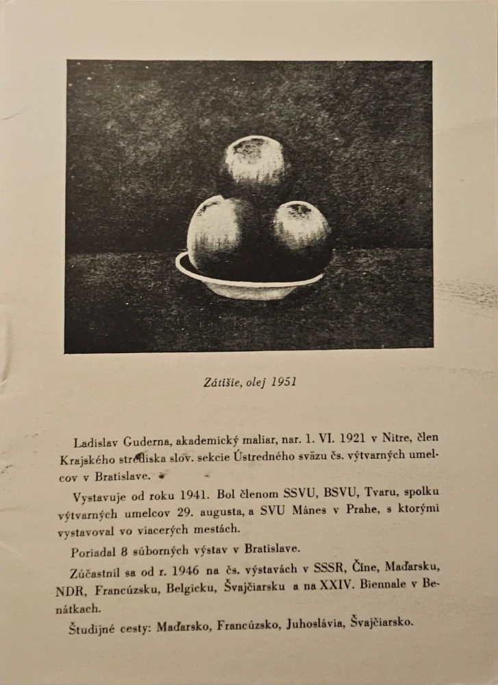 L. Guderna (15 II. - 10. III. 1965)