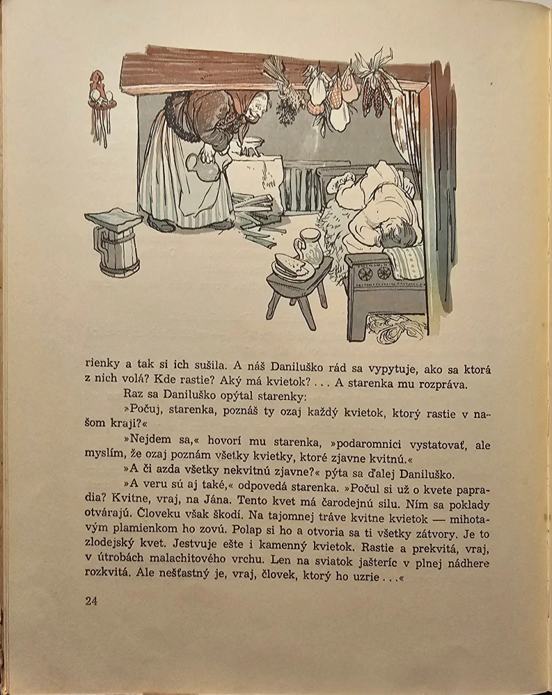 Kamenný kvietok (Uralské povesti)