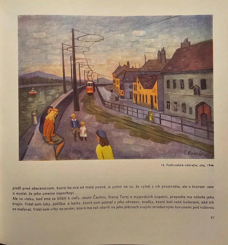 Štefan Bednár (Maliarska tvorba) /s podpisom