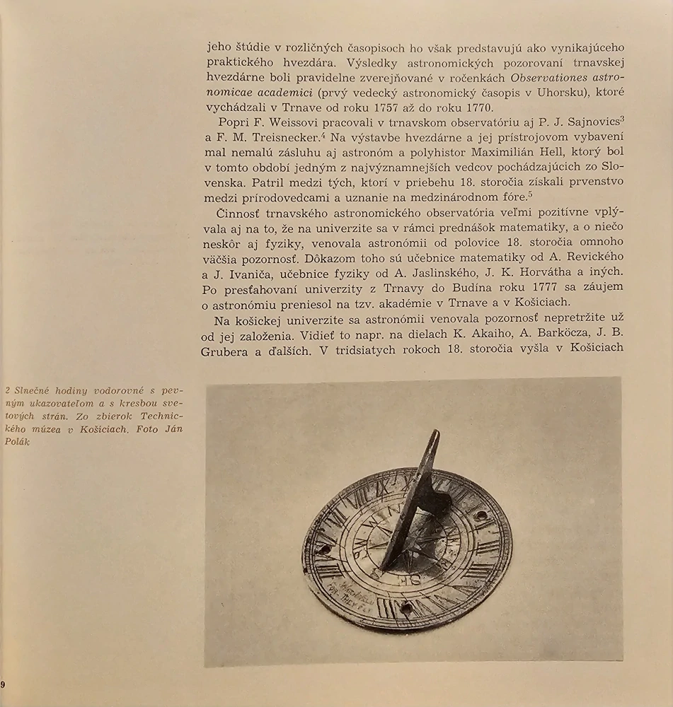 Slnečné hodiny na Slovensku