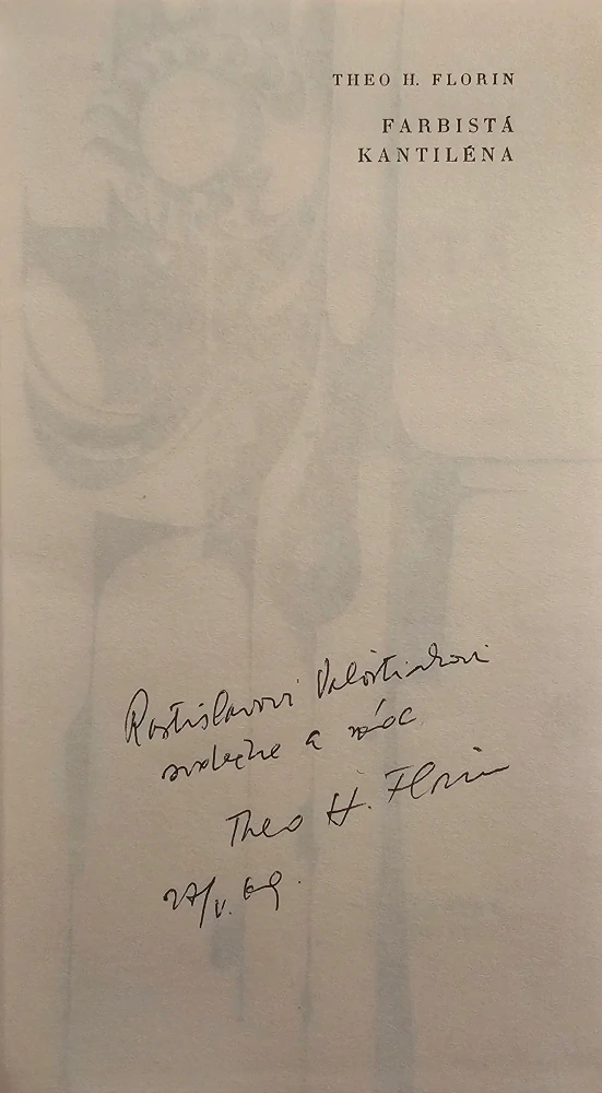 Farbistá kantiléna /s podpisom