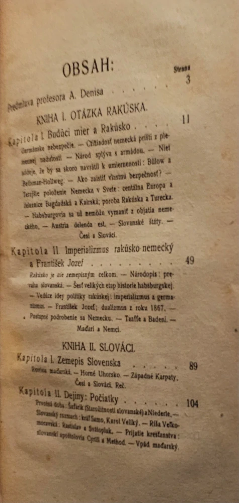 Otázka Rakúska: Slováci