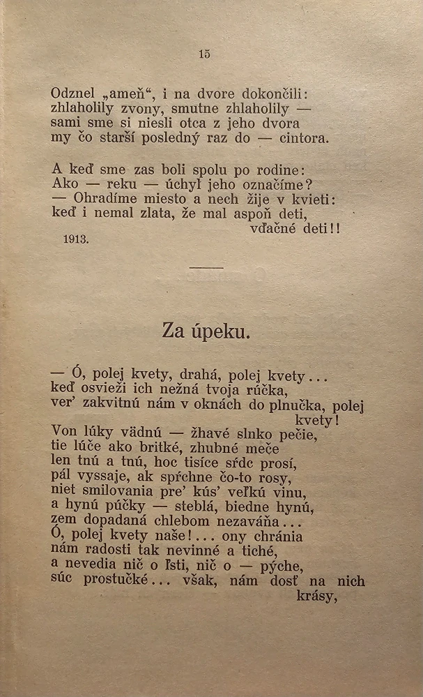 Z tichých i búrnych chvíľ