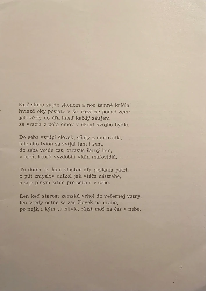 P. O. Hviezdoslav: Sonety /s podpisom