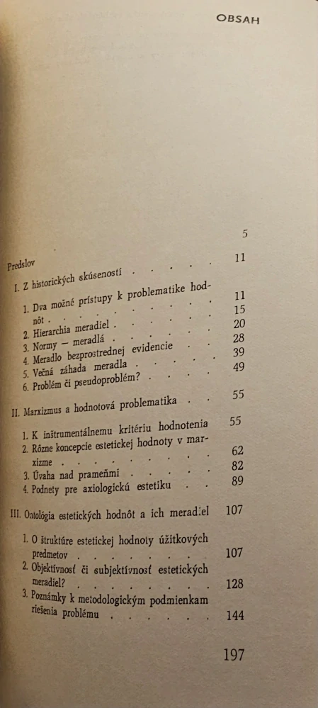 Hľadanie meradiel estetickej hodnoty