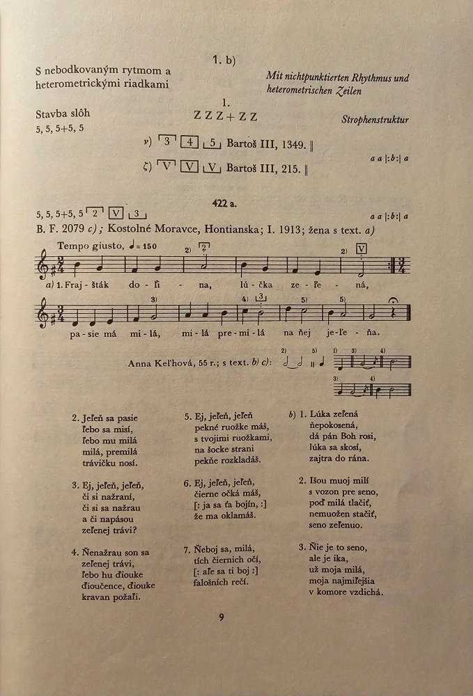 Slovenské ľudové piesne (II. zväzok)
