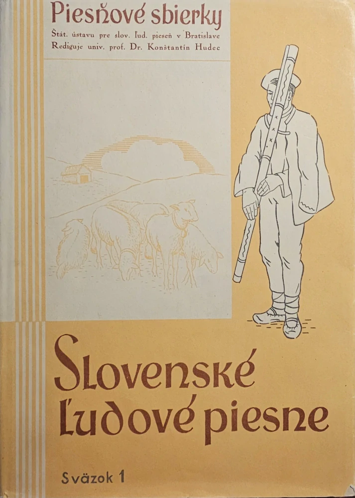 Slovenské ľudové piesne (I.-IV.) (kompletné dielo) /s podpisom