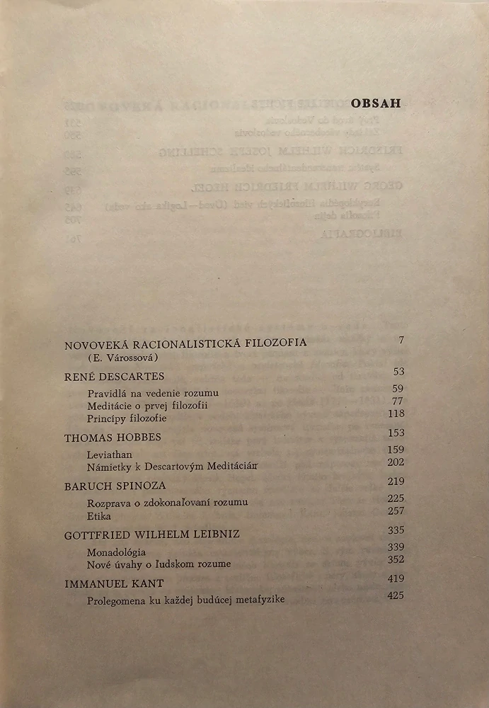 Novoveká racionalistická filozofia