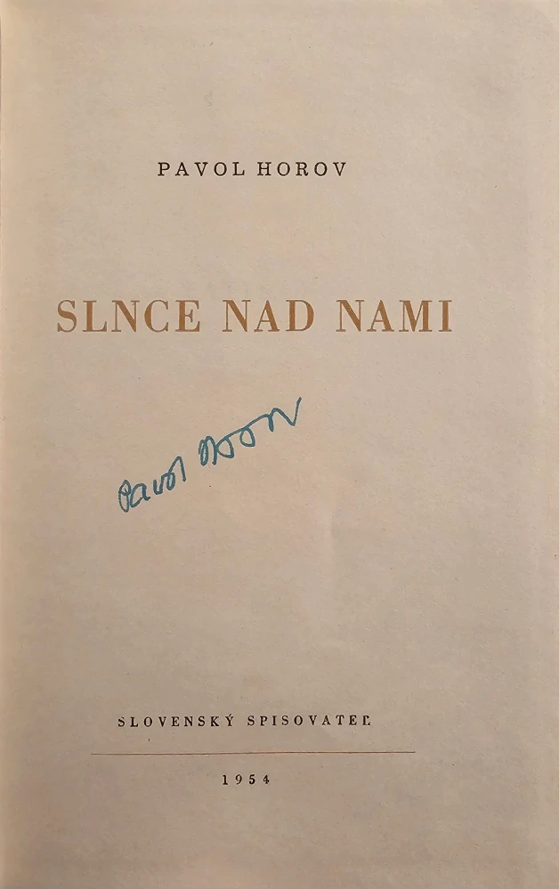Slnce nad nami /s podpisom