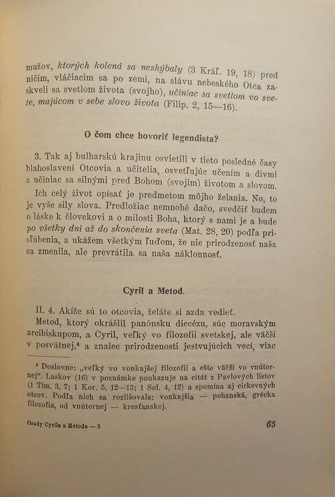 Osudy Cyrila a Metoda a ich učeníkov v Živote Klimentovom