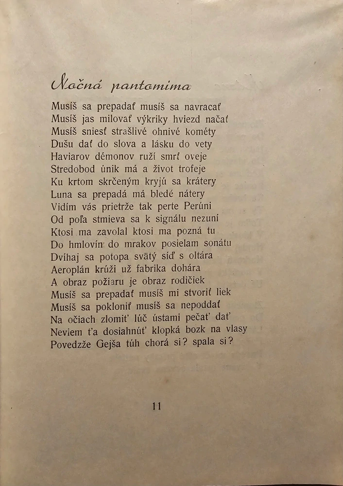 Noci na prelome