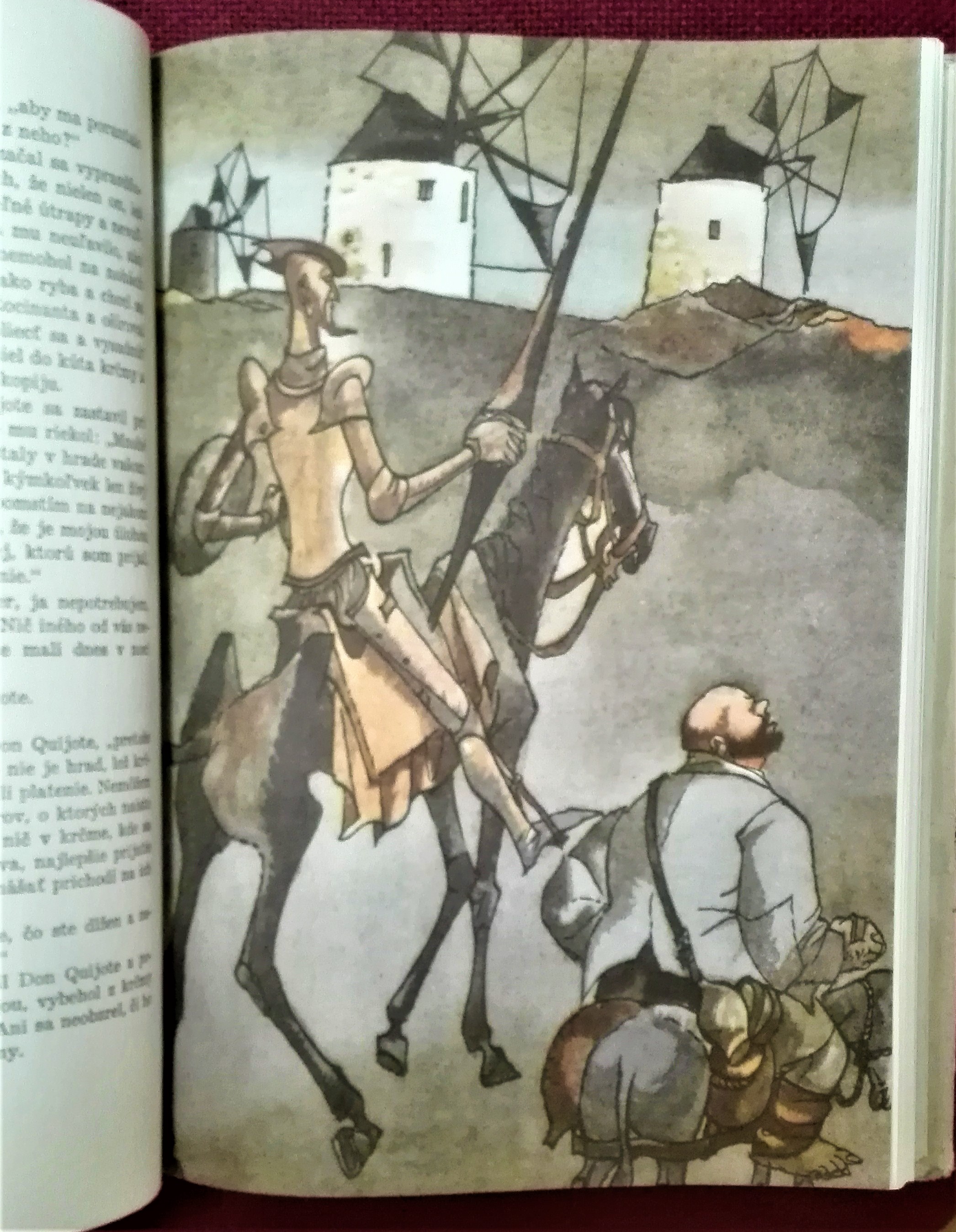 Dômyselný rytier Don Quijote de La Mancha 