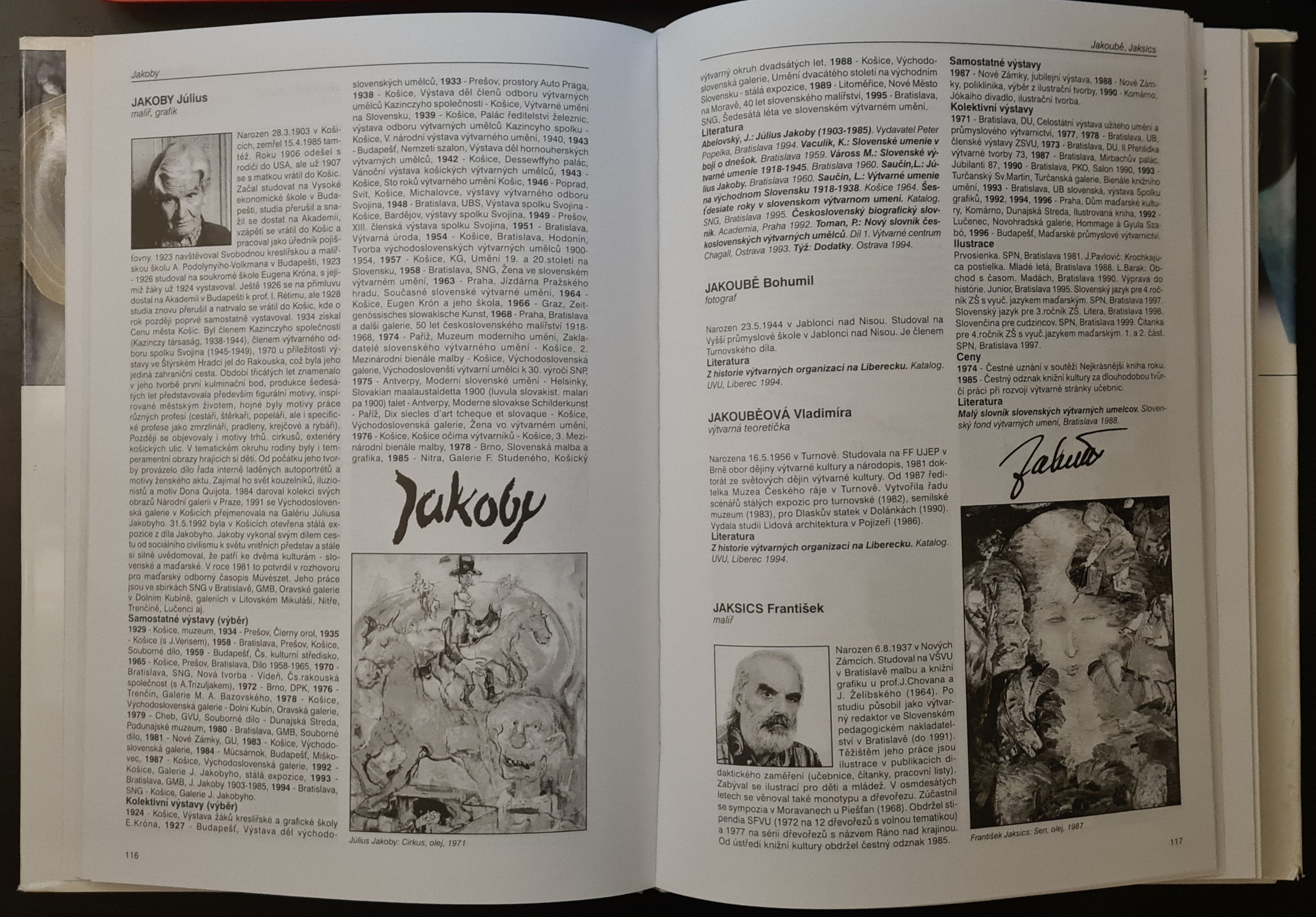 Slovník českých a slovenských výtvarných umělců 1950-1999 CH-J