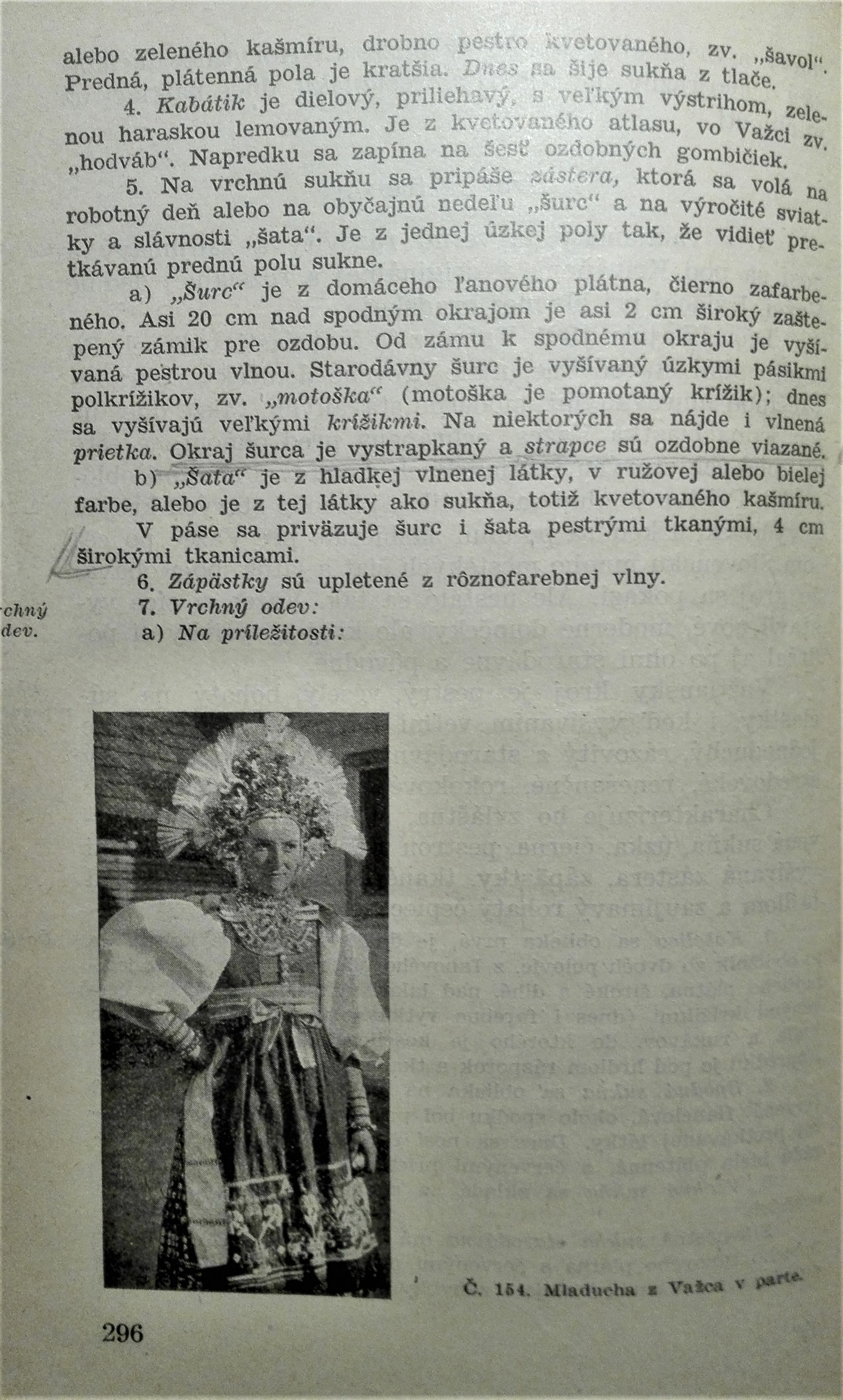 Náuka o krojoch a vkuse