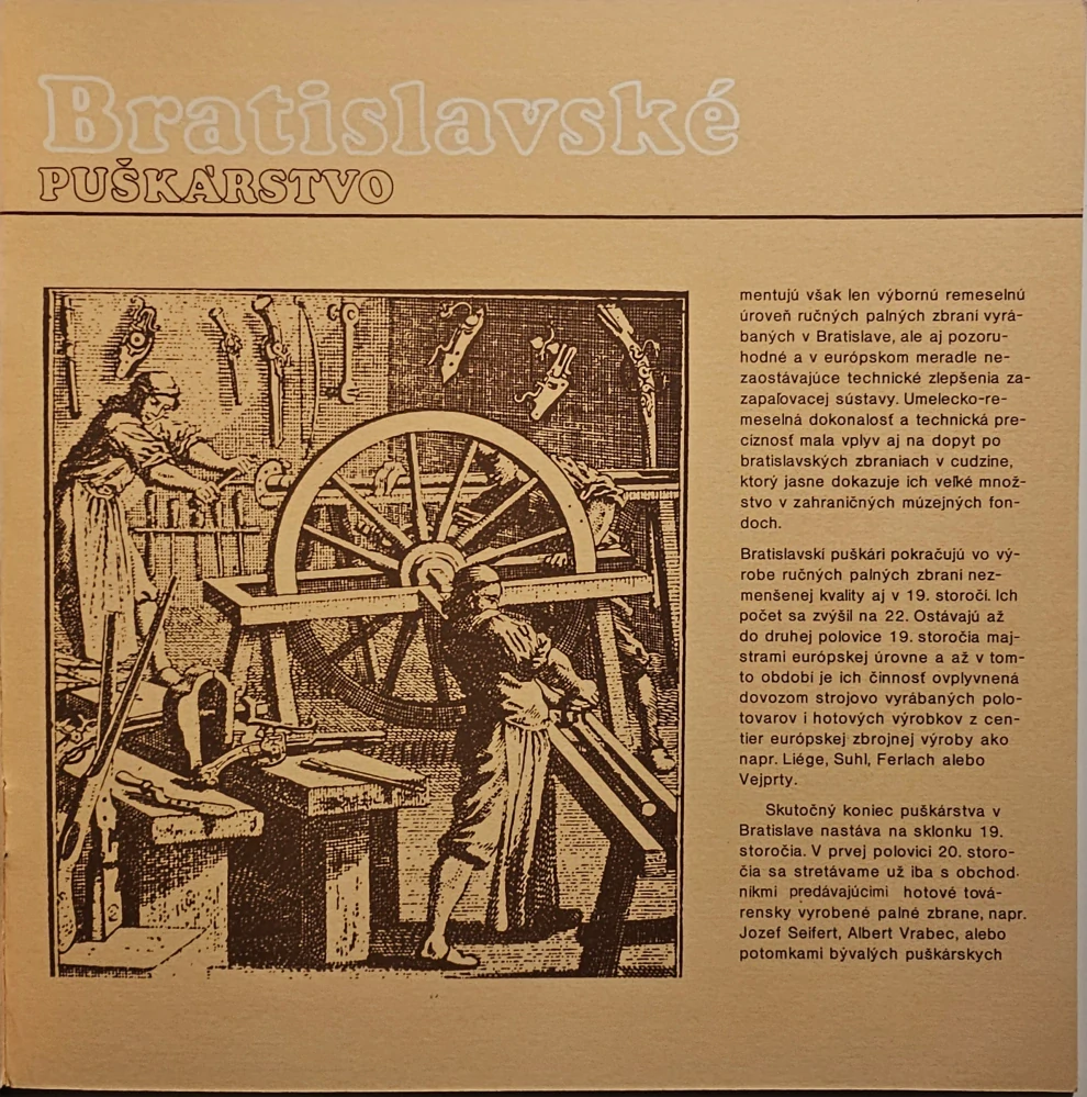 Bratislavské puškárstvo 15. - 19. storočia