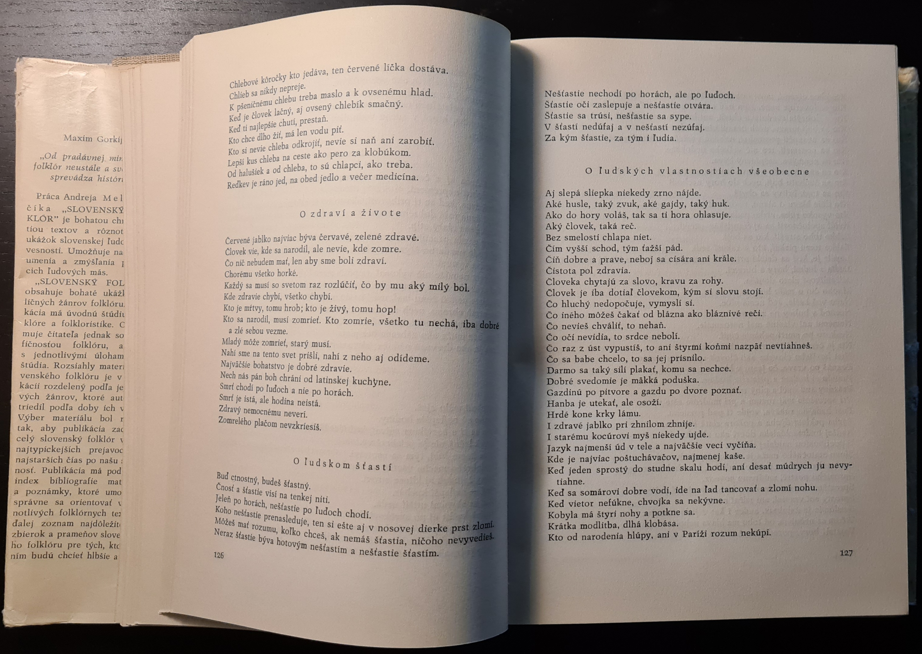 Slovenský folklór (Chrestomatia)