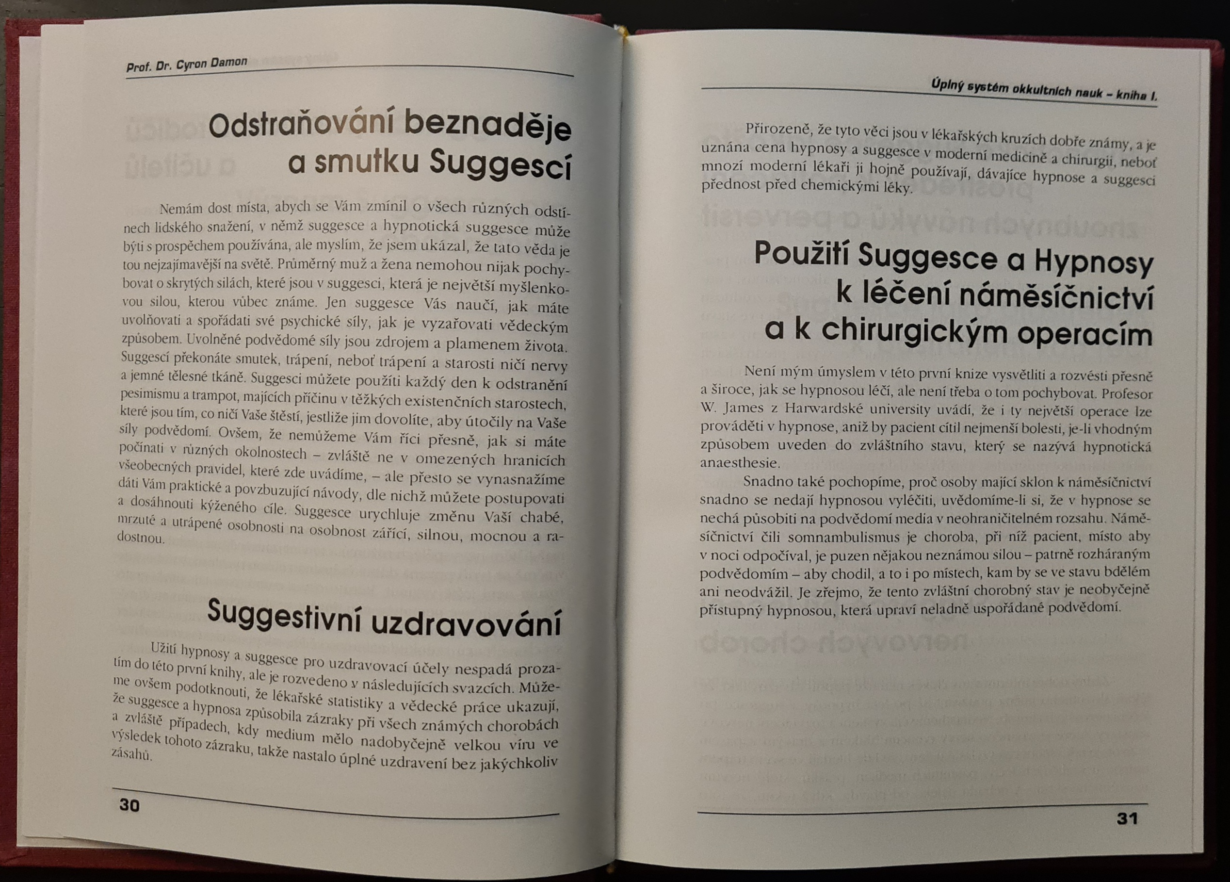 Úplný systém okkultních nauk (Kniha I.-II.)