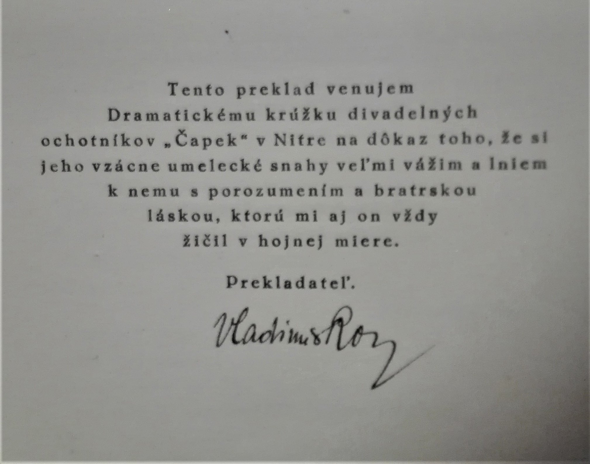 Florentská tragédia /s podpisom