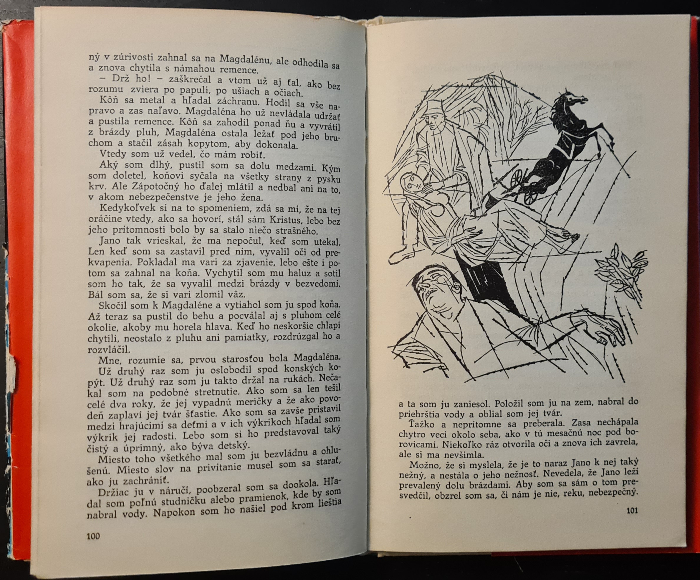 Tri gaštanové kone