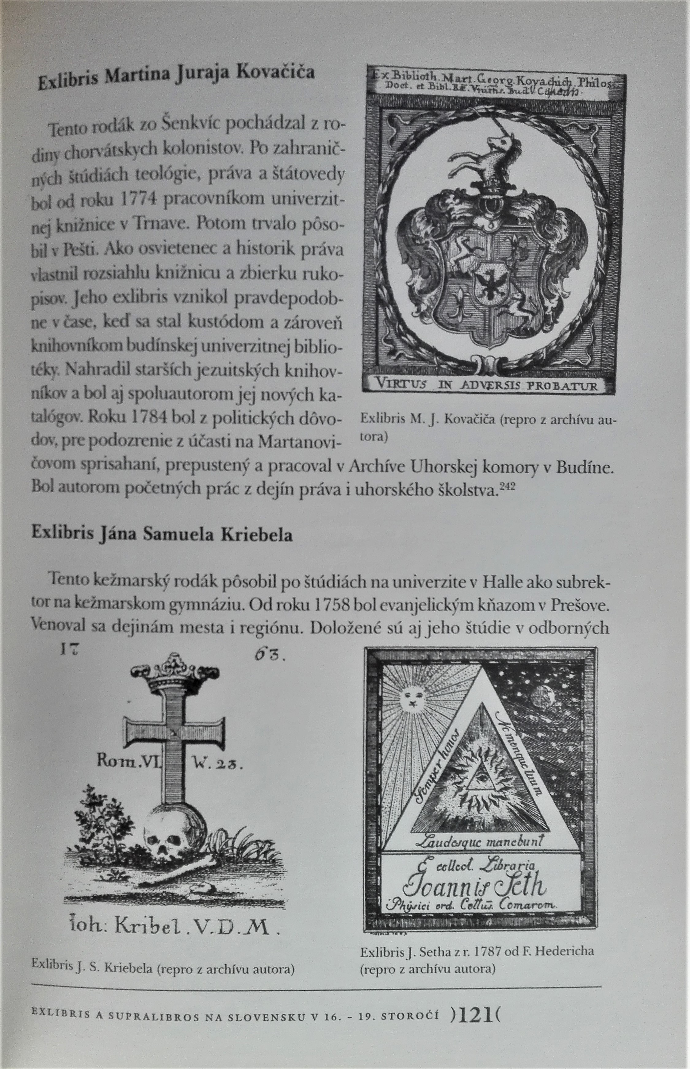 Ex libris a supralibros na Slovensku v 16.-19. storočí